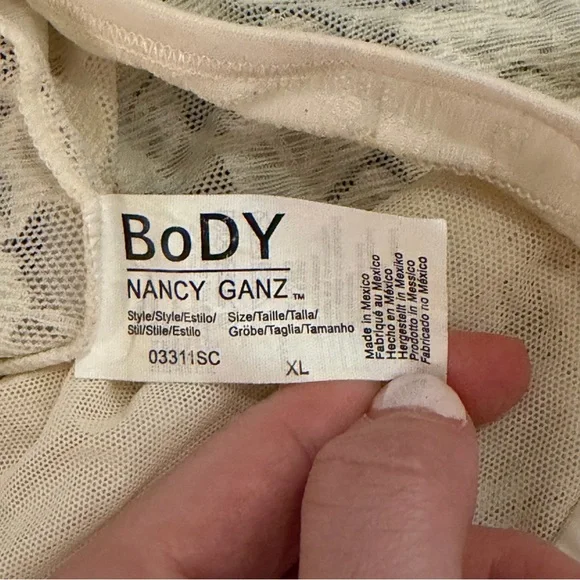 Vintage Bodyslimmers By Nancy Ganz Shapewear XL - Picture 3 of 7